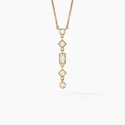 Histoire d'Or Collier Gold Chandelier Plaqué Or Doré Oxyde De Zirconium Online