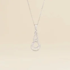 Histoire d'Or Collier Greta Argent Blanc Online