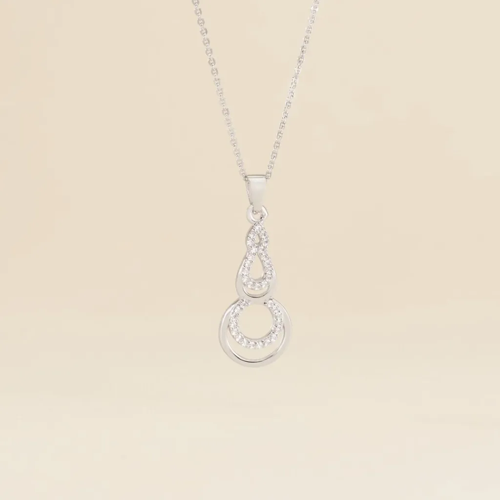 Histoire d'Or Collier Greta Argent Blanc Online