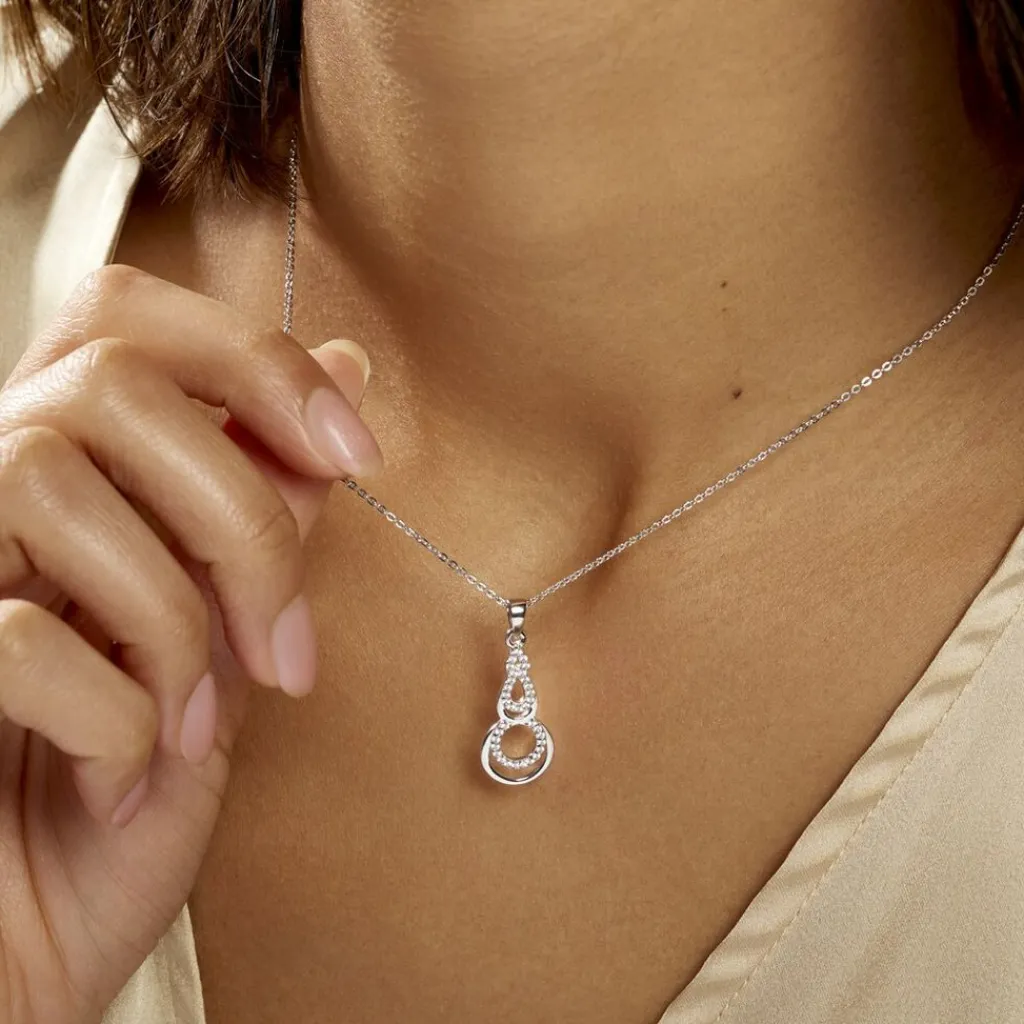 Histoire d'Or Collier Greta Argent Blanc Online