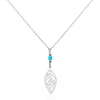 Histoire d'Or Collier Grethel Argent Blanc Turquoise Hot