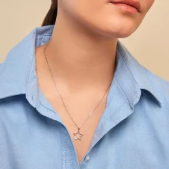 Histoire d'Or Collier Gyliane Argent Blanc Oxyde De Zirconium Clearance