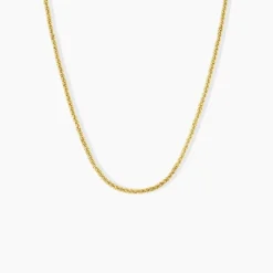 Histoire d'Or Collier Harlow Acier Jaune Sale