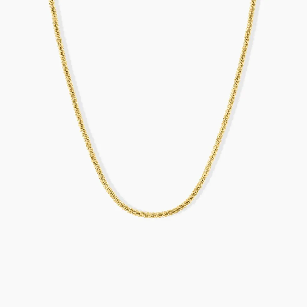 Histoire d'Or Collier Harlow Acier Jaune Sale
