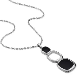 Histoire d'Or Collier Hatayi Acier Blanc New