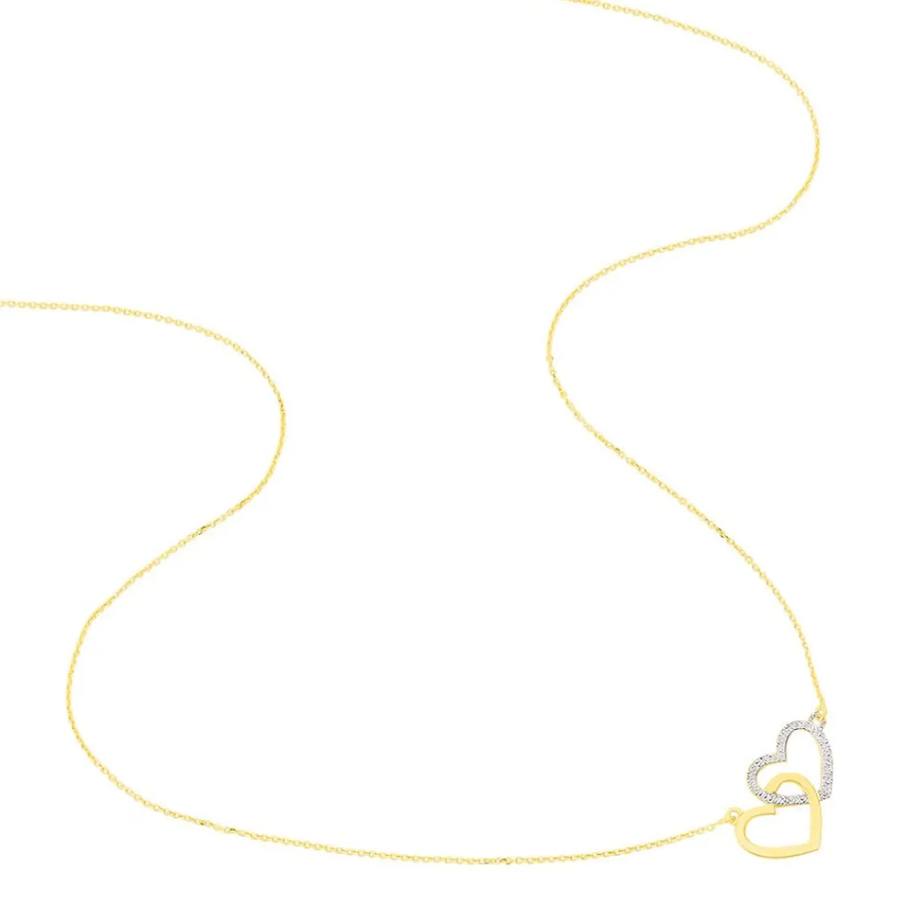 Histoire d'Or Collier Hedley Or Bicolore Clearance