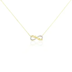 Histoire d'Or Collier Heimdall Or Jaune Oxyde De Zirconium Best