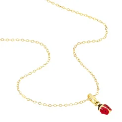 Histoire d'Or Collier Helidie Coccinelle Or Jaune Sale