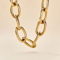 Histoire d'Or Collier Hennie Acier Doré Outlet