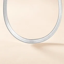 Histoire d'Or Collier Hera Melitta acier blanc Hot