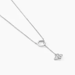 Histoire d'Or Collier Honey Argent Blanc Hot