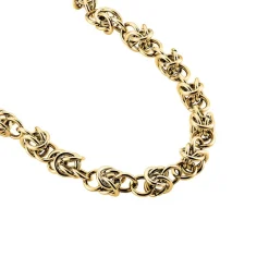 Histoire d'Or Collier Huda Acier Jaune Online