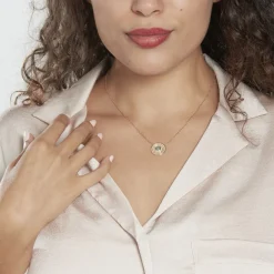 Histoire d'Or Collier Hugolin Plaqué Or Aventurine Discount