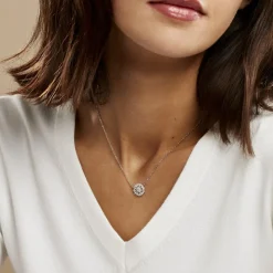 Histoire d'Or Collier Hyelana Argent Blanc Oxyde De Zirconium Hot