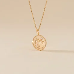 Histoire d'Or Collier Iago Plaqué Or Oxydes De Zirconium