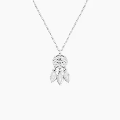 Histoire d'Or Collier Ida Argent Blanc Best