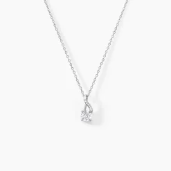 Histoire d'Or Collier Idylla Argent Blanc Oxyde De Zirconium