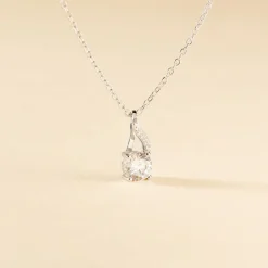 Histoire d'Or Collier Idylla Argent Blanc Oxyde De Zirconium