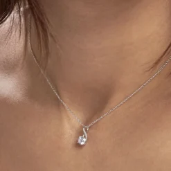 Histoire d'Or Collier Idylla Argent Blanc Oxyde De Zirconium