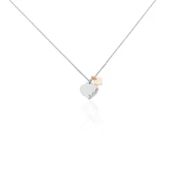 Histoire d'Or Collier Iella Argent Bicolore Sale