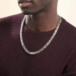 Histoire d'Or Collier Ignacio Acier Blanc Clearance