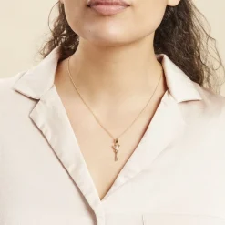 Histoire d'Or Collier Imman Plaque Or Oxyde Best