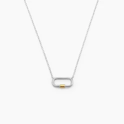Histoire d'Or Collier Infini Pop Argent Bicolore Online