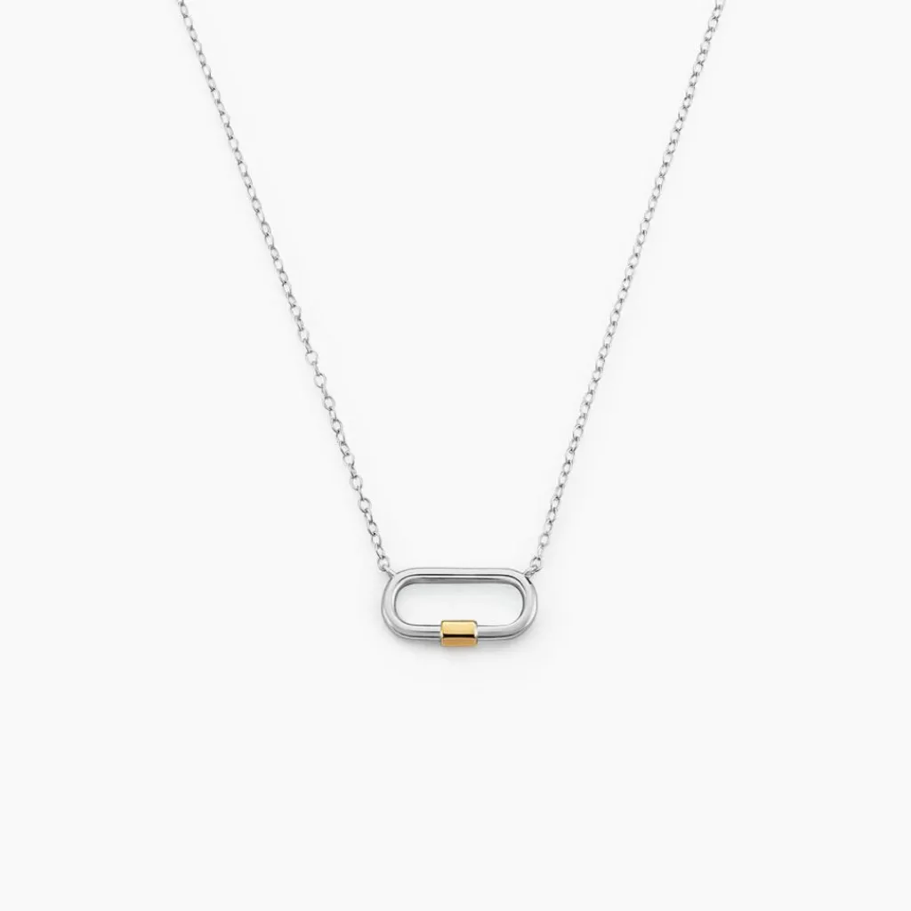 Histoire d'Or Collier Infini Pop Argent Bicolore Online