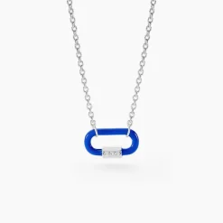 Histoire d'Or Collier Infini Pop Argent Blanc Oxyde De Zirconium Outlet