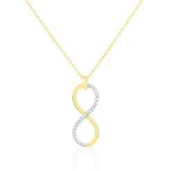 Histoire d'Or Collier Infino Or Jaune Diamant Outlet