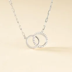 Histoire d'Or Collier Isabel Argent Blanc Oxyde De Zirconium Outlet