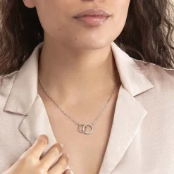 Histoire d'Or Collier Isabel Argent Blanc Oxyde De Zirconium Outlet