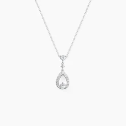 Histoire d'Or Collier Istanbul Argent Blanc Oxyde De Zirconium Sale