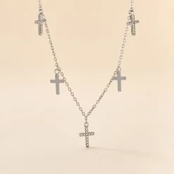 Histoire d'Or Collier Ivah Argent Blanc Oxyde De Zirconium Discount