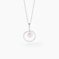 Histoire d'Or Collier Ivana Argent Blanc Perle De Culture Best
