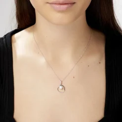 Histoire d'Or Collier Ivana Argent Blanc Perle De Culture Best