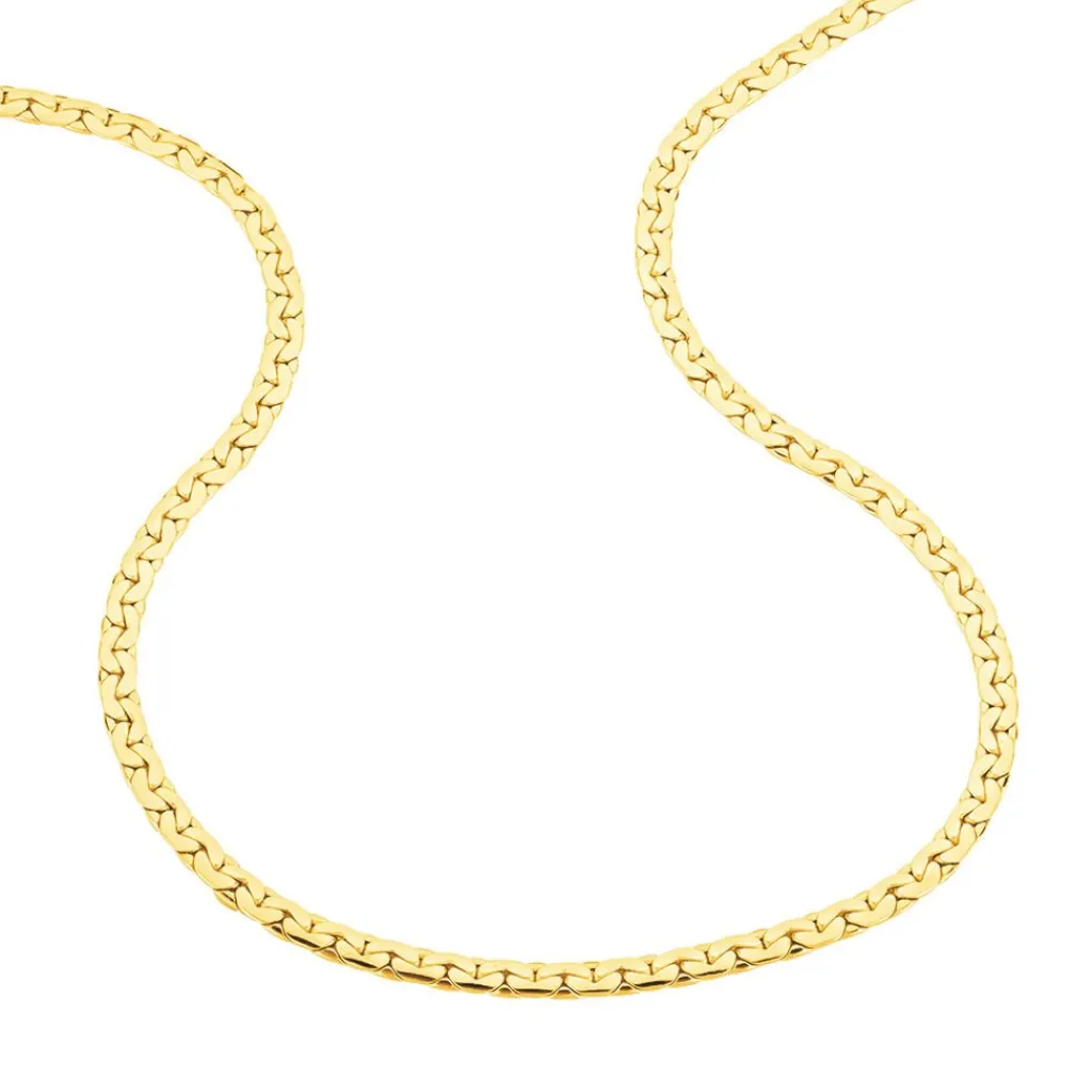 Histoire d'Or Collier Ivy Maille Haricot Or Jaune Hot