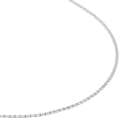 Histoire d'Or Collier Ivy Maille Haricot or blanc Hot