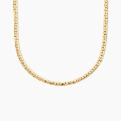 Histoire d'Or Collier Ivy Maille Haricot or jaune Hot