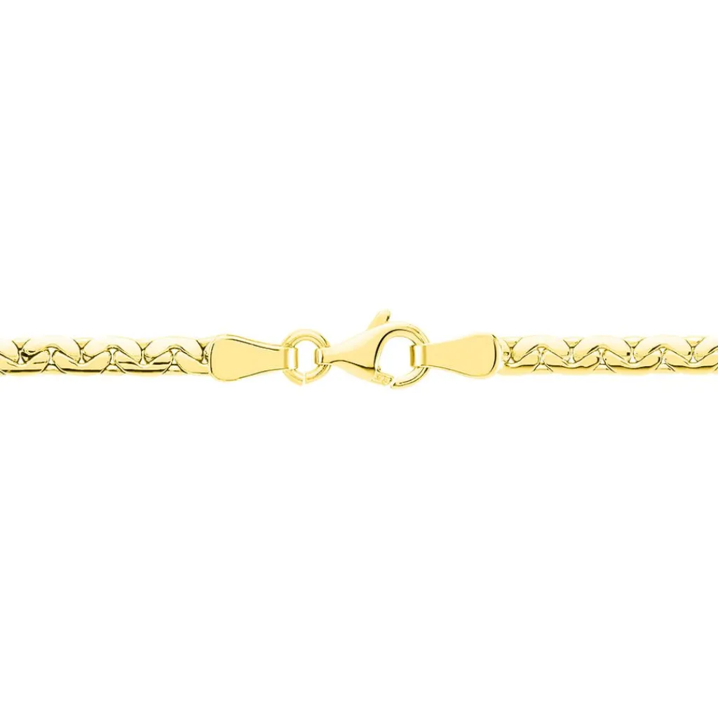 Histoire d'Or Collier Ivy Maille Haricot or jaune