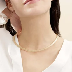 Histoire d'Or Collier Izaro Maille Flex Or Jaune Clearance