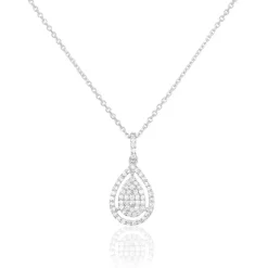 Histoire d'Or Collier Izia Or Blanc Diamant Clearance