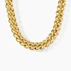 Histoire d'Or Collier Jackie Acier Jaune Sale