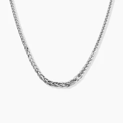 Histoire d'Or Collier Jany Danilo Maille Palmier or blanc Hot