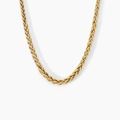 Histoire d'Or Collier Jany Danilo Maille Palmier or jaune Clearance