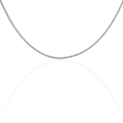 Histoire d'Or Collier Jany Maille Palmier or blanc Clearance