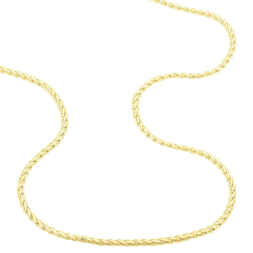 Histoire d'Or Collier Jayna Maille Palmier Or Jaune Discount