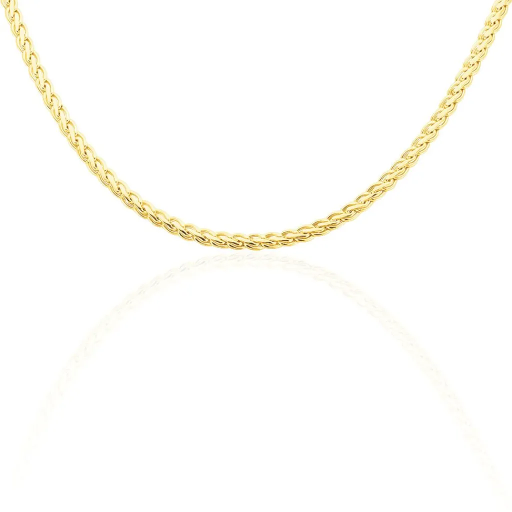 Histoire d'Or Collier Jayna Maille Palmier Or Jaune Outlet