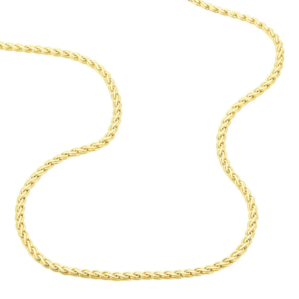 Histoire d'Or Collier Jayna Maille Palmier Or Jaune Hot
