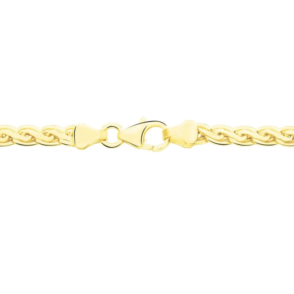 Histoire d'Or Collier Jayna Maille Palmier Or Jaune Hot